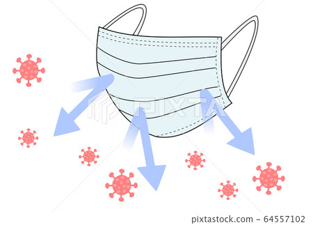 Mask virus Mask virus 64557102
