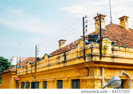 Hoa Lo Prison, Historical landmark in Hanoi, Vietnam 64557205