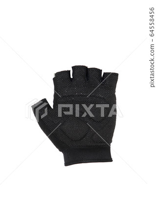 Fingerless glove in black and gray color for Fingerless glove in black and gray color for 64558456