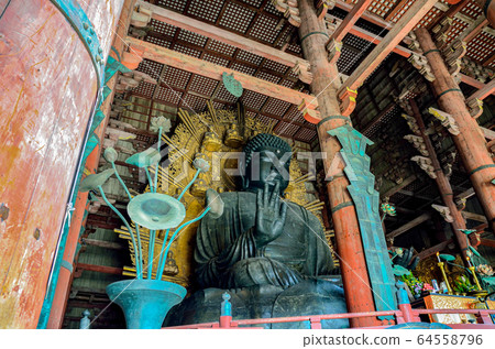 The Great Buddha of Nara Todaiji Temple The Great Buddha of Nara Todaiji Temple 64558796