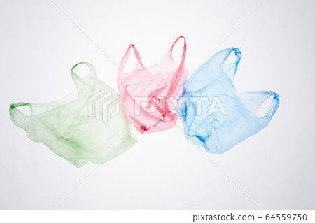 Discarded Plastic Bags Background Discarded Plastic Bags Background 64559750