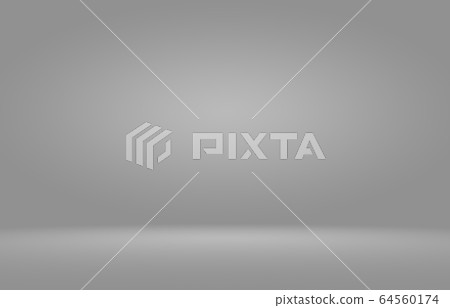 Empty white and grey studio backdrop background Empty white and grey studio backdrop background 64560174