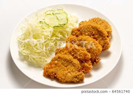Sip fin cutlet (with shredded cabbage). 64561740