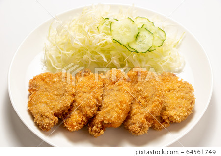 Sip fin cutlet (with shredded cabbage). 64561749