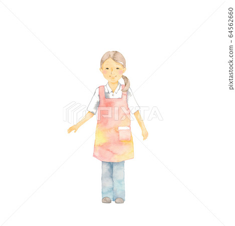 Caregiver, woman, material Caregiver, woman, material 64562660