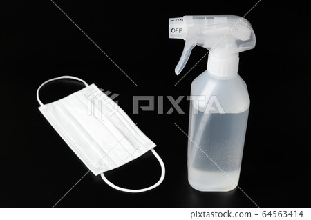 Mask disinfection image Mask disinfection image 64563414