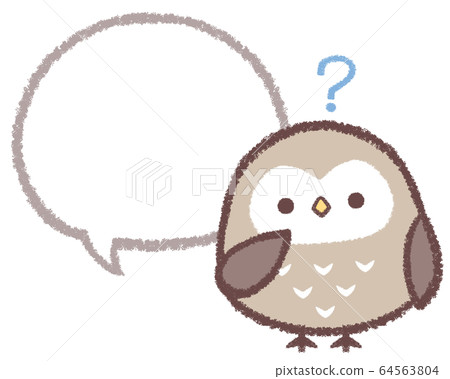 Owl balloon balloon line drawing Hatena Owl balloon balloon line drawing Hatena 64563804