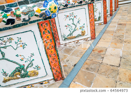 Wat Arun temple in Bangkok, Thailand 64564973