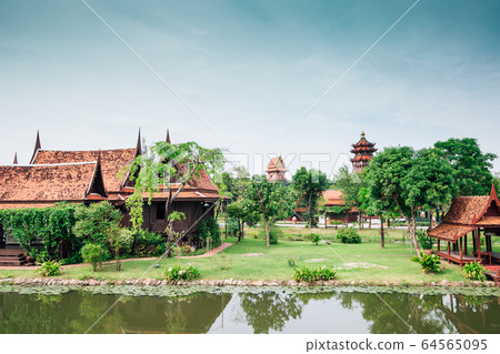 Ancient City Mueang Boran in Samut Prakan, Thailand Ancient City Mueang Boran in Samut Prakan, Thailand 64565095