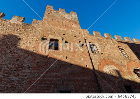 Palazzo Stiozzi Ridolfi - Medieval palace in the Certaldo village Tuscany Italy 64565743