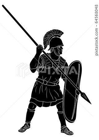 Ancient Roman Warrior. Ancient Roman Warrior. 64568048