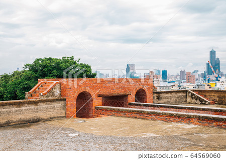 Cijin island Cihou Fort in Kaohsiung, Taiwan 64569060