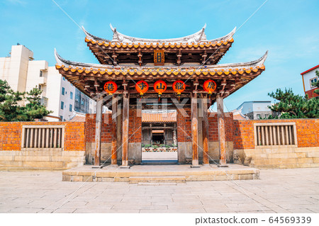Lukang Lungshan Temple in Taiwan 64569339