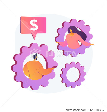 Financial advisor vector concept metaphor 64570337