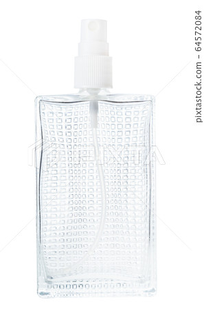 empty perfume spray flacon isolated on white empty perfume spray flacon isolated on white 64572084