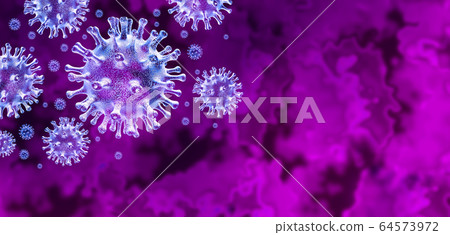 Covid-19 Virus Background 64573972