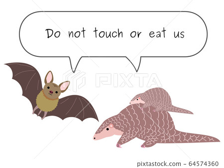Don't eat bats and pangolins 64574360