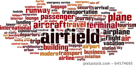 Airfield word cloud Airfield word cloud 64574695