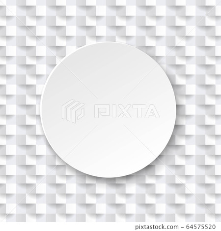 Abstract White Background White Texture With Ball 64575520