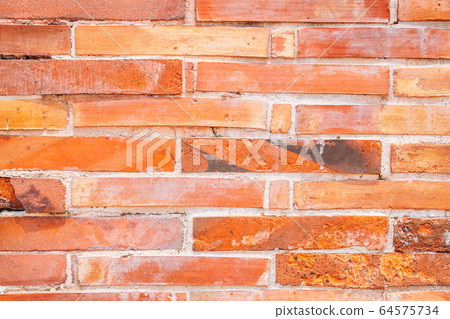Brown brick wall texture background 64575734
