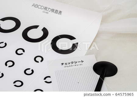 眼睛檢查圖像 眼睛檢查圖像 64575965