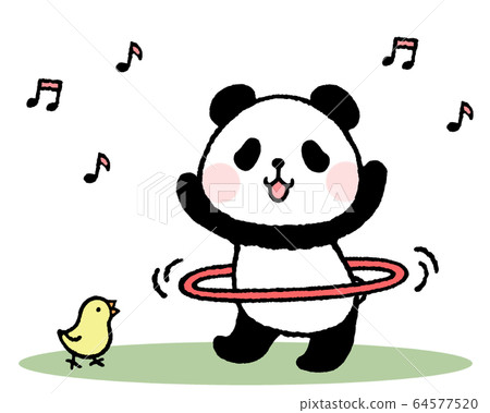 呼啦圈熊貓 64577520