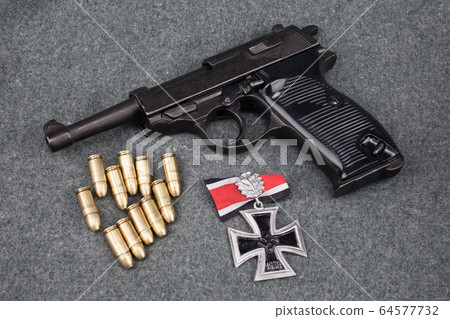 WWII era nazi german army 9 mm semi-automatic 64577732