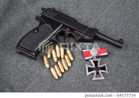 WWII era nazi german army 9 mm semi-automatic 64577734