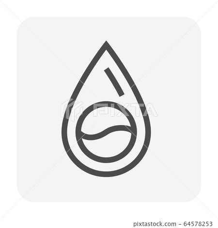 water drop icon 64578253
