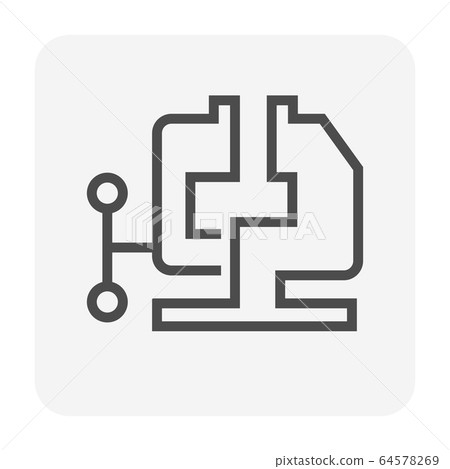 steel clamp icon 64578269