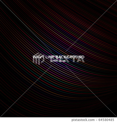 Abstract lines background 64580485
