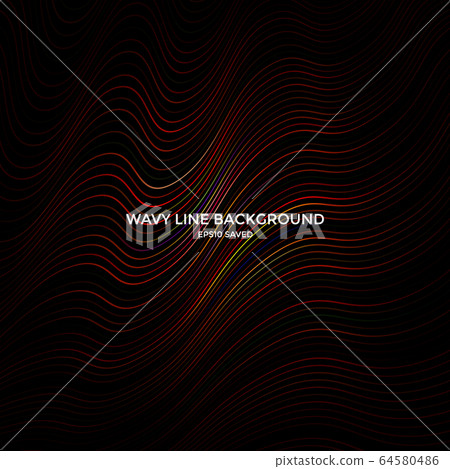 Abstract lines background 64580486