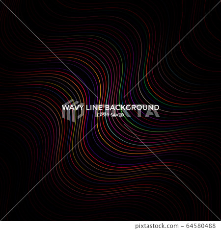 Abstract lines background 64580488