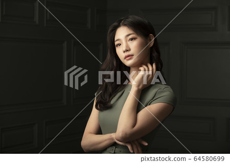 美麗，女人，頭髮 64580699