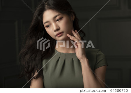 Beauty, woman, hair 64580730