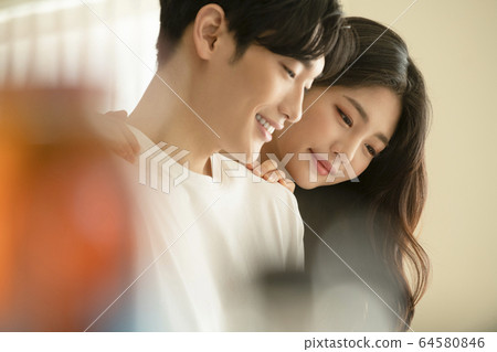生活方式，男人和女人，烹飪 64580846
