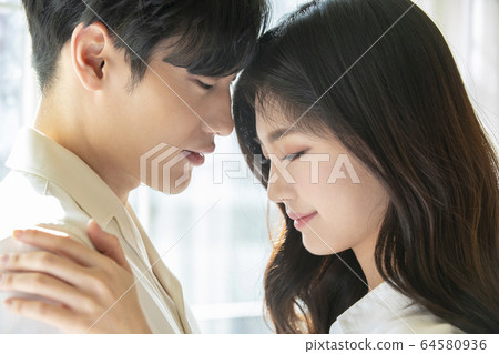 生活方式，男人和女人，新婚夫婦 64580936