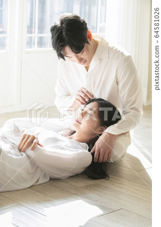 生活方式，男人和女人，新婚夫婦 64581026