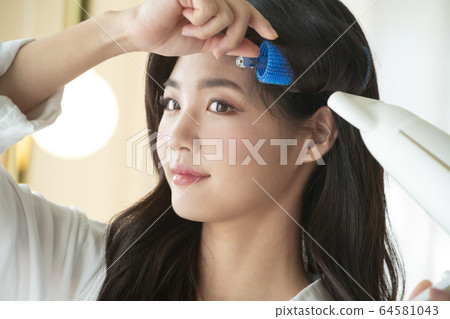 Beauty, woman, hair Beauty, woman, hair 64581043