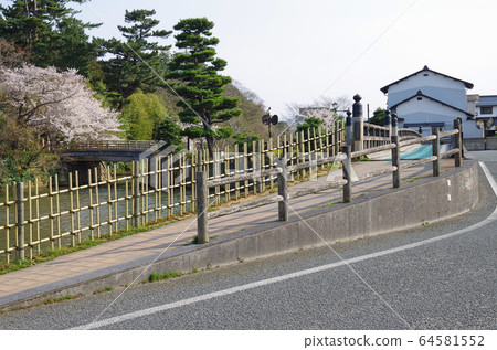 Views of the area around Shimbashi, Matsue Castle Views of the area around Shimbashi, Matsue Castle 64581552