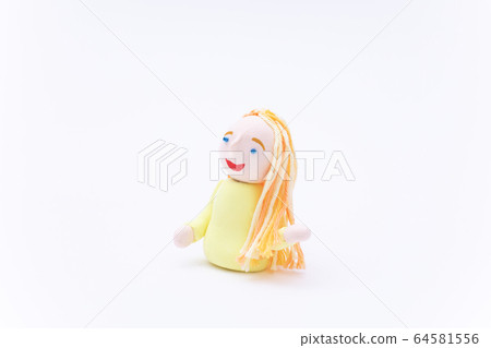 Handmade paper clay doll English conversation class International exchange Foreign women 64581556