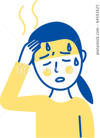 新的電暈症狀發燒 64581625