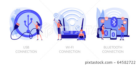 Remote connection vector concept metaphors. 64582722