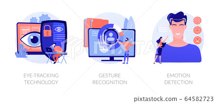 Modern sensor technologies vector concept metaphors. Modern sensor technologies vector concept metaphors. 64582723