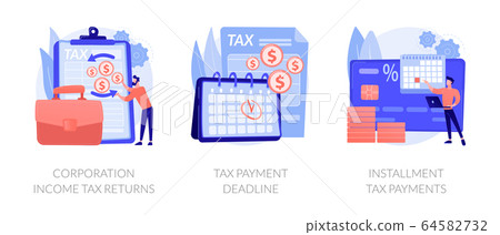 Tax payment terms vector concept metaphors Tax payment terms vector concept metaphors 64582732