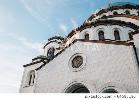 Saint Sava Orthodox Cathedral, Hram Svetog Save in Belgrade, Serbia Saint Sava Orthodox Cathedral, Hram Svetog Save in Belgrade, Serbia 64583186