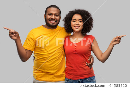 happy african american couple happy african american couple 64585520