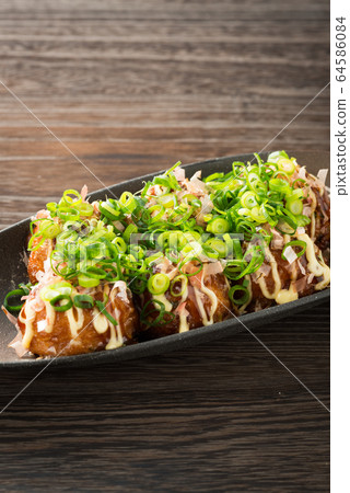 Kujo leek takoyaki 64586084
