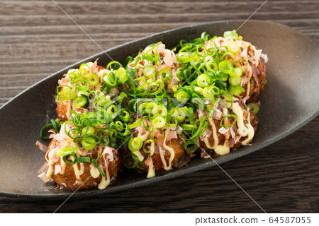 Kujo leek takoyaki Kujo leek takoyaki 64587055