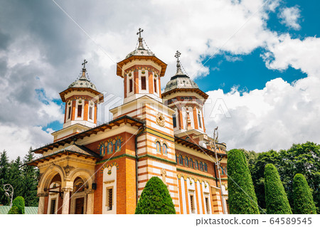 Sinaia Monastery in Romania 64589545